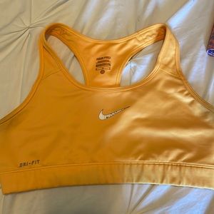 Nike swoosh sports bra M
